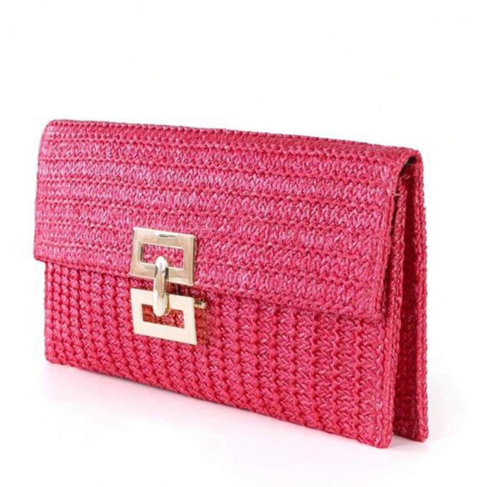 Elegant Pink Clutch